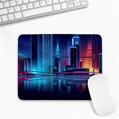 Digital Art Artwork Illustration Vector Buiding City Small Mousepad by Maspions