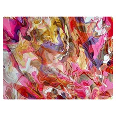 Abstract Wings Premium Plush Fleece Blanket (extra Small) by kaleidomarblingart