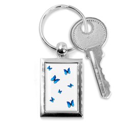 Butterfly-blue-phengaris Key Chain (rectangle) by saad11