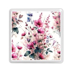 Flora Floral Flower Petal Memory Card Reader (square) by Maspions