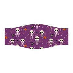 Skull Halloween Pattern Stretchable Headband by Maspions
