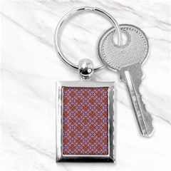 Pattern Mandala Seamless Key Chain (rectangle) by Maspions
