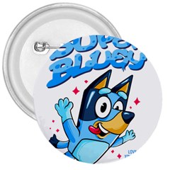 Super Bluey 3  Buttons by avitendut