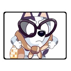 Bluey Christmas Two Sides Fleece Blanket (small) by avitendut