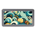 Wave Waves Ocean Sea Abstract Whimsical Memory Card Reader (Mini) Front
