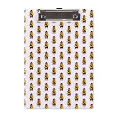 Teddy Pattern A5 Acrylic Clipboard by designsbymallika