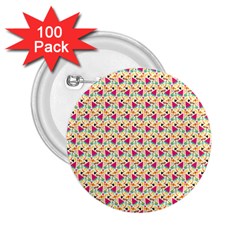Summer Watermelon Pattern 2 25  Buttons (100 Pack)  by designsbymallika