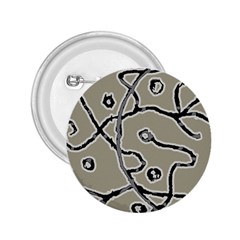 Sketchy Abstract Artistic Print Design 2 25  Buttons by dflcprintsclothing