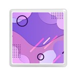 Colorful Labstract Wallpaper Theme Memory Card Reader (Square) Front