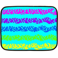 Abstract Design Pattern Fleece Blanket (mini) by Ndabl3x