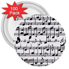 Harmonize Your Soul 3  Buttons (100 Pack)  by RiverRootz