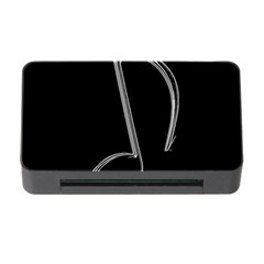 Eighth Note 8e245177-3b01-46c5-8203-b2dfeddb6d62 Memory Card Reader With Cf by RiverRootz