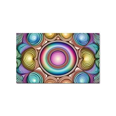 Pattern 3 Sticker Rectangular (10 Pack) by 2607694