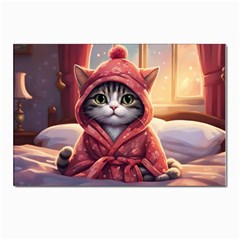 Cat 2 Postcard 4 x 6  (pkg Of 10) by 2607694a
