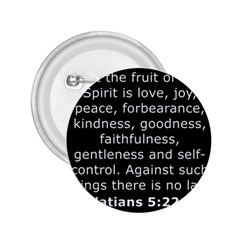 Galatians 5 2 25  Buttons by RiverRootz