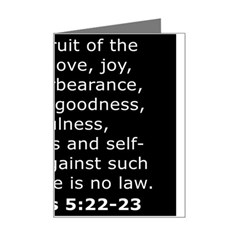 Galatians 5 Mini Greeting Card by RiverRootz