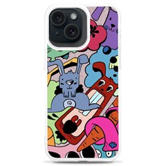 Graffiti Monster Street Theme Iphone 15 Plus Tpu Uv Print Case by Bedest