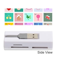 Christmas Wreath Advent Memory Card Reader (stick) by Bedest