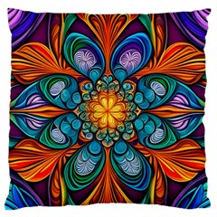 Schwarz Bunt Standard Premium Plush Fleece Cushion Case (one Side) by 2607694c