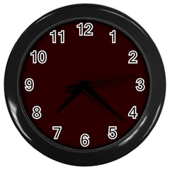 4 Farben 2 Wall Clock (black) by 2607694c