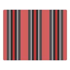 Rosa Grau Streifen Premium Plush Fleece Blanket (large) by 2607694c