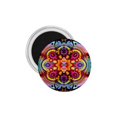 Pink Florales Muster 1 75  Magnets by 2607694c