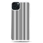 Barcode Pattern iPhone 15 TPU UV Print Case Front