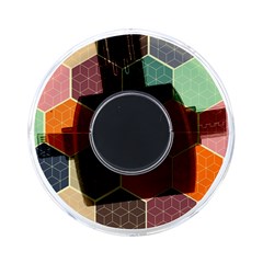 Hexagonal Pattern Vector On-the-go Memory Card Reader by Loisa77