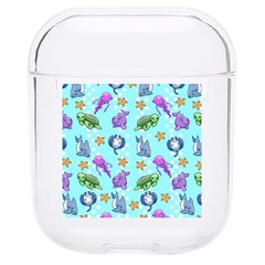 Sea Ocean Sealife Turtle Jellyfish Hard Pc Airpods 1/2 Case by Loisa77