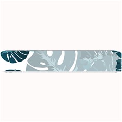 Monstera Leaves Background Small Bar Mat by anzea