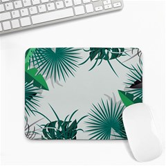 Illustrations Foliage Background Border Small Mousepad by anzea