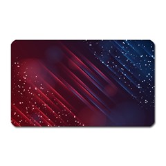 Illustrations Space Purple Magnet (rectangular) by anzea