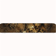 Skull Texture Vintage Small Bar Mat by anzea