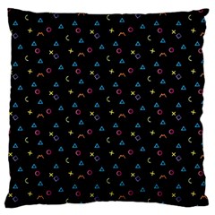 Abstract Texture Standard Premium Plush Fleece Cushion Case (one Side) by anzea