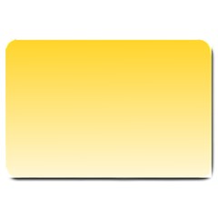 Gradient  Green, Yellow Large Doormat by 2607694c