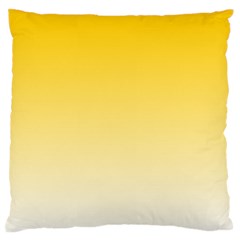 Gradient  Green, Yellow Standard Premium Plush Fleece Cushion Case (two Sides) by 2607694c