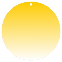 Gradient  Green, Yellow Uv Print Acrylic Ornament Round by 2607694c