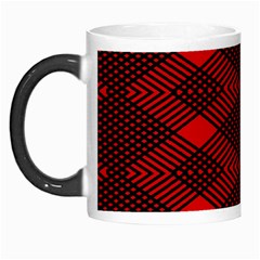 Pattern Black Red Morph Mug by 2607694c