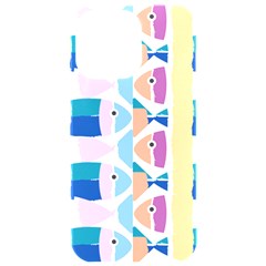 Illustrations Of Fish Texture Modulate Sea Pattern Iphone 15 Pro Max Black Uv Print Pc Hardshell Case by anzea