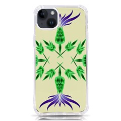 Thistle Flower Purple Thorny Flora Iphone 14 Plus Tpu Uv Print Case by Bajindul