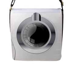 Washing Machines Home Electronic Flap Closure Messenger Bag (l) by Proyonanggan