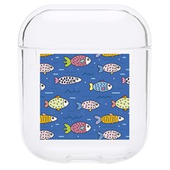 Sea Fish Blue Submarine Animal Hard Pc Airpods 1/2 Case by Proyonanggan