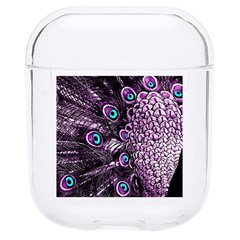 Purple Peacock Hard Pc Airpods 1/2 Case by Bedest
