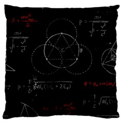 Math Board Circuit Circuits Computer Shield Tech Technology Standard Premium Plush Fleece Cushion Case (one Side) by Loisa77