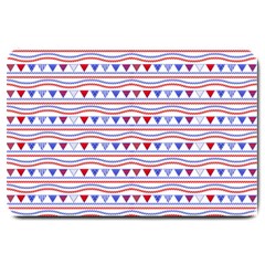 Nautical Digital Paper Nautical Boat Large Doormat by anzea