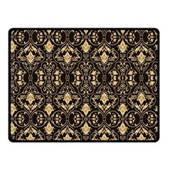Vintage Batik Art Architecture Pattern Two Sides Fleece Blanket (small) by Ravend