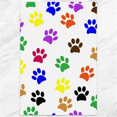 Pawprints Paw Prints Paw Animal Canvas 12  X 18  by Apen