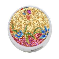 Batik Indonesian Culture Indonesia Authentic 4-port Usb Hub (one Side) by Perong