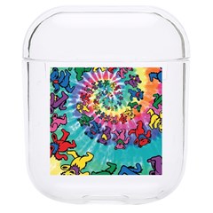 Tie Dye Grateful Dead Bears Hard Pc Airpods 1/2 Case by Perong