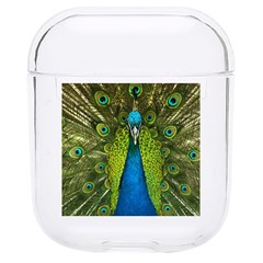 Peacock Feathers Bird Plumage Hard Pc Airpods 1/2 Case by Perong